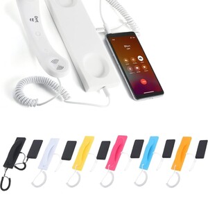 جهاز الاتصال الرجعي مع قاعدة (Retro Handset) – بمنفذ 3.5 مم