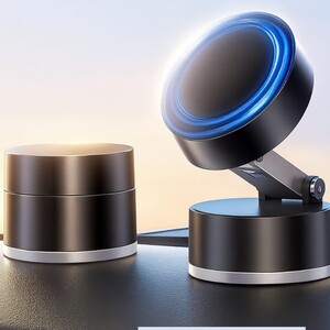 حامل هاتف مغناطيسي فائق المحمول – دوران 360° وتشغيل بيد واحدة