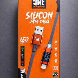 وصلة ايفون| يو اس بي one tik silicon cable
