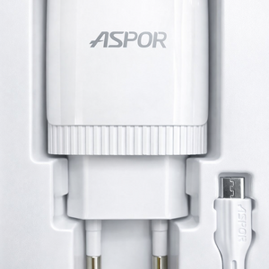شاحن مايكرو|ASPOR FAST CHARGER 3USB