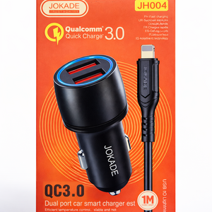 منفذ شاحن سيارة|JOKADE CAR CHARGER QC3.0