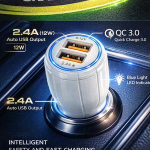 منفذ شاحن للسيارة|GERLAX CAR CHARGER C1