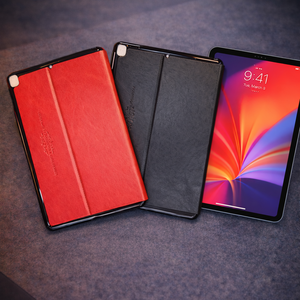 كفر تابلت جلد ثلاثي الطي (Tri-Fold) مقاس 10.2 / 10.5 إنش