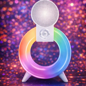 سماعة حلقة مضيئة بلوتوث M3 – M3 LED Ring Bluetooth Speaker