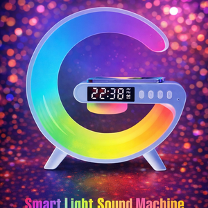 ساعة وسماعة ذكية بإضاءة LED – G63 Smart Light Sound Machine