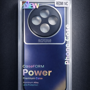 كفر حماية شفاف دائري فاخر – Redmi 14C