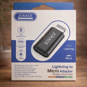 JC002 Lightning to Micro USB Adapter – Fast Charge & Data Sync