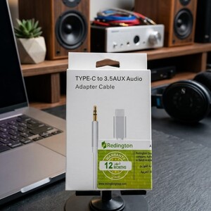 وصلة صوت Type-C إلى 3.5mm AUX – صوت نقي فوري