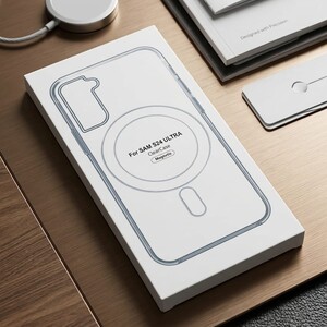 S-Mag Shield | حافظة الحماية المغناطيسية الشفافة لجهاز S24 Ultra