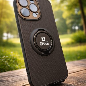 iPhone 13 Pro Armor Ring Case – Shockproof & Magnetic Grip