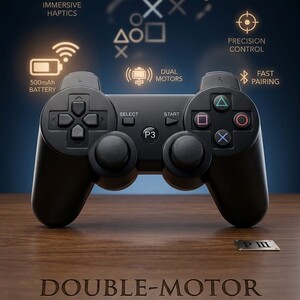 P3 Double-Motor Vibration Wireless Controller(يد تحكم P3 اللاسلكية بنظام الاهتزاز المزدوج)