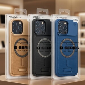 كفر "تيتانيوم سيريس" المغناطيسي (Titanium Q-Series MagSafe Case) 14 برو ماكس