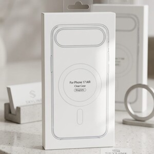 كفر شفاف مغناطيسي MagSafe فاخر – حماية وأناقة بدون تنازل آيفون 17 Air
