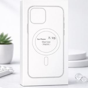 Clear MagSafe Case X/XS – حماية شفافة مغناطيسية