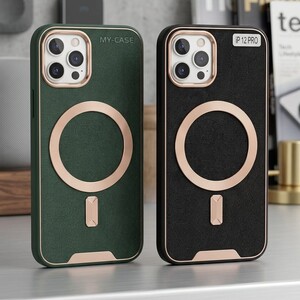 كفر "إيليت ماج سيف" (Elite MagSafe) - إصدار القماش الفاخر ١٢ برو